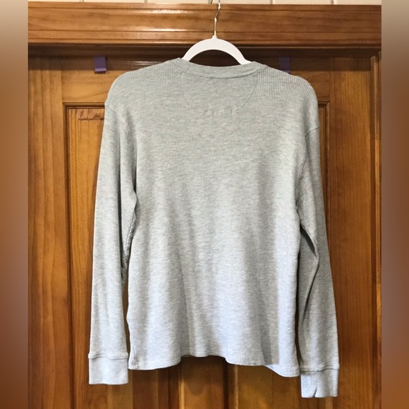 Members Mark Light Grey Soft Thermal Henley Style Top LS Shirt 
Unisex 
Medium - Picture 7 of 16